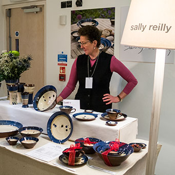 My stand at a ceramics show